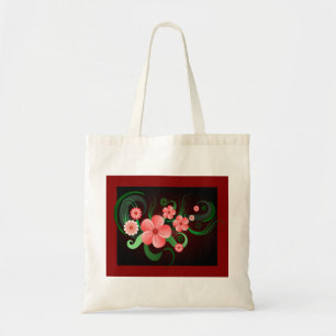 Sacs fourre-tout budgétaires floraux de fleurs ve