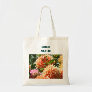 Sacs fourre-tout Bunco Maniac Fleurs de Dahlia Flo