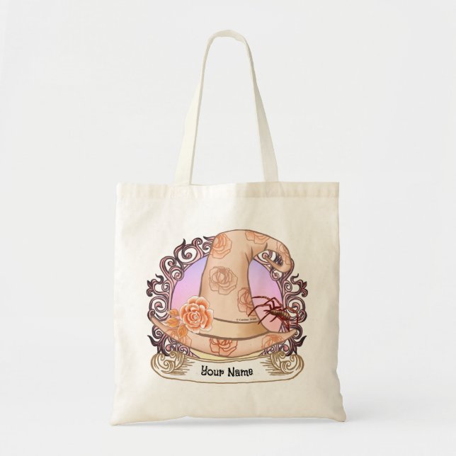 Sacs fourre-tout Chapeau de Sorcière Roses (Devant)