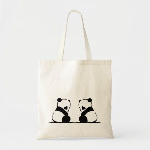 Sacs fourre-tout Couple Panda Cute Design