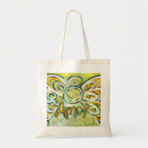Sacs fourre-tout d'art Amor Angel Word