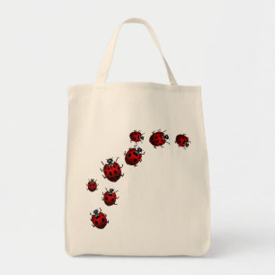 Sacs fourre-tout d'art Ladybug Bags Cute Ladybug L
