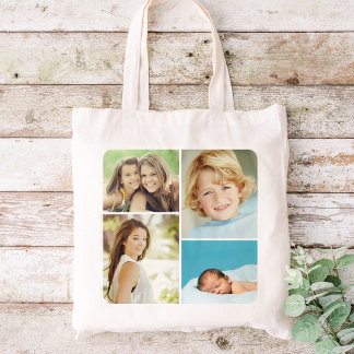Sacs fourre-tout de collection de photos de famill