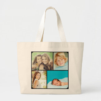 Sacs fourre-tout de collection de photos de famill