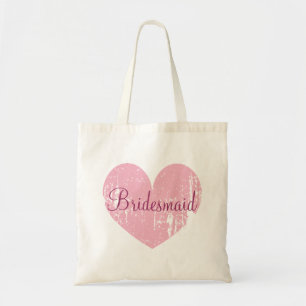 Sacs fourre-tout de femme de chambre à coeur rose
