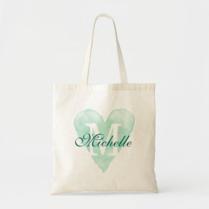 Sacs fourre-tout de mariage rustique monogramme