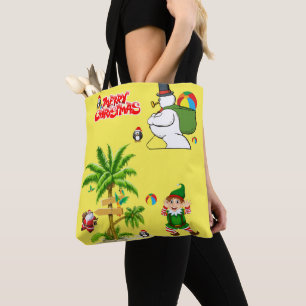 Sacs fourre-tout de Noël pour femmes, Beach Père N