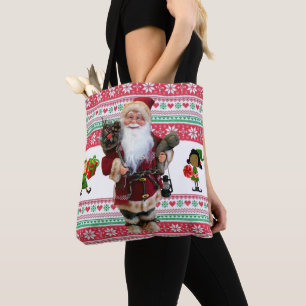 Sacs fourre-tout de Noël pour femmes, Père Noël