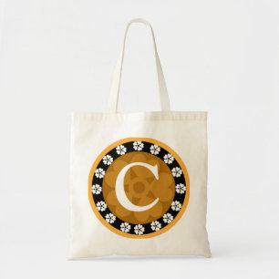 Sacs fourre-tout décorés d'un monogramme