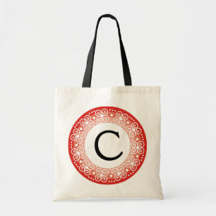 Sacs fourre-tout décorés d'un monogramme