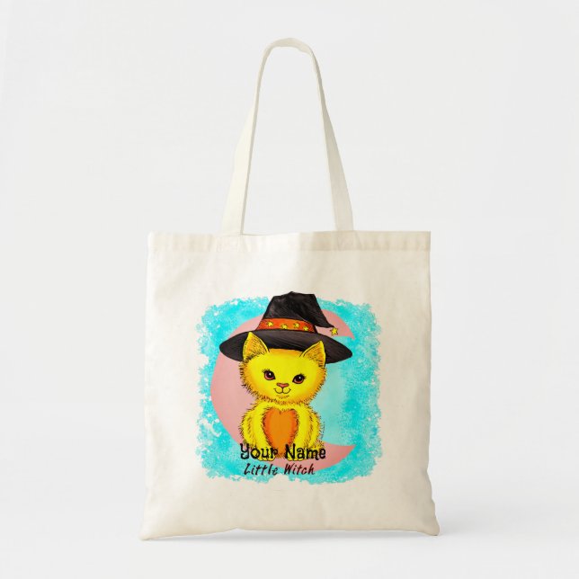 Sacs fourre-tout Little Yellow Cat Witch (Devant)