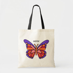 Sacs fourre-tout monogrammes personnalisés à papil