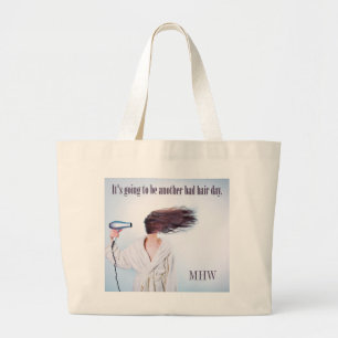 Sacs fourre-tout monogrammes personnalisés de la j