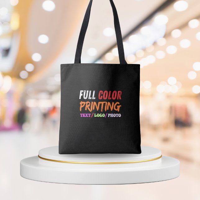 Sacs fourre-tout personnalisés avec logo - Photo p (Custom Tote Bags with Logo - Personalized Cotton Shopping Bags)