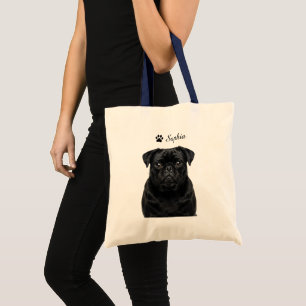 Sacs fourre-tout personnalisés avec portrait de Pu