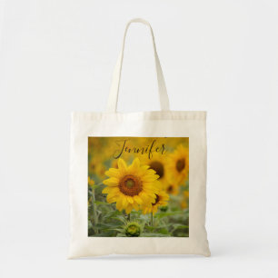 Sacs fourre-tout personnalisés tournesol