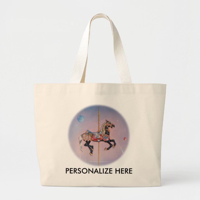 Sacs fourre-tout - Petaluma Carousel Horse 1 (Devant)