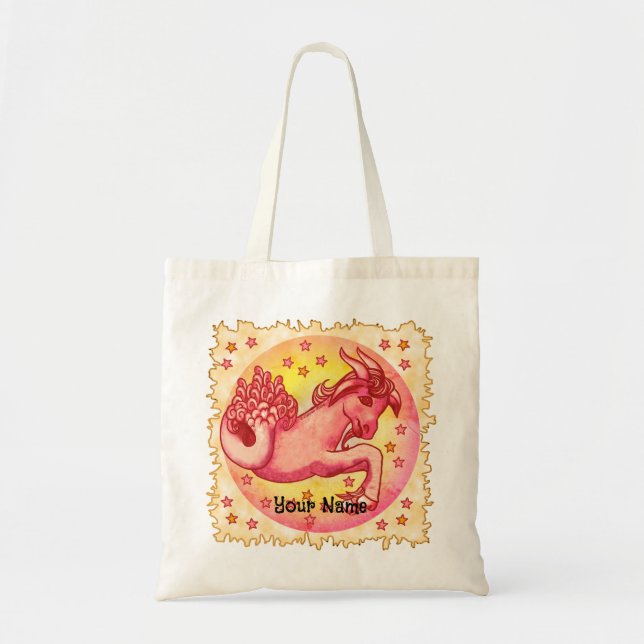 Sacs fourre-tout pour anniversaire Capricorne (Devant)