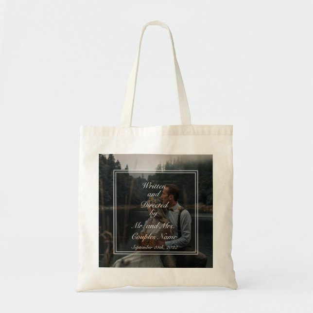 Sacs fourre-tout pour cadeaux de mariage et faveur (Devant)