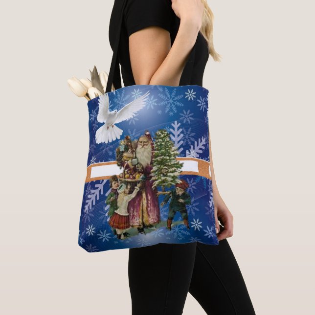 Sacs fourre-tout pour femmes de Noël, Vintage (De près)