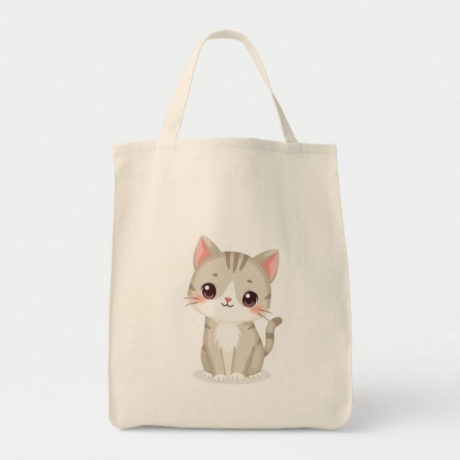 Sacs fourre-tout (un chat mignon) (Devant)