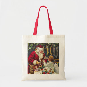 sacs fourre-tout vintages à Noël