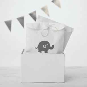 Sacs mignons de faveur de baby shower d'éléphant