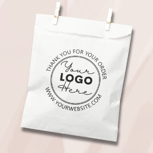 Sacs papier personnalisés avec logo de l'entrepris