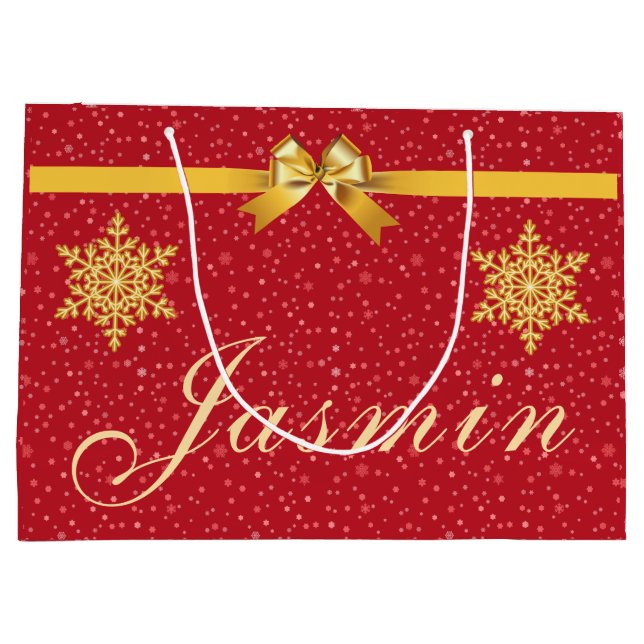 Sacs personnalisables de Noël (Dos)