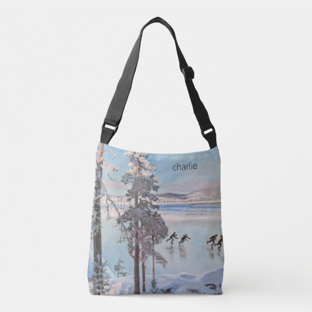 Sacs personnalisés avec monogramme de l'art de Ska (Devant)