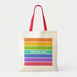 Sacs personnalisés Rainbow Colors