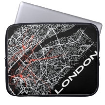 Sacs pour ordinateur portable cartographiés de Lon