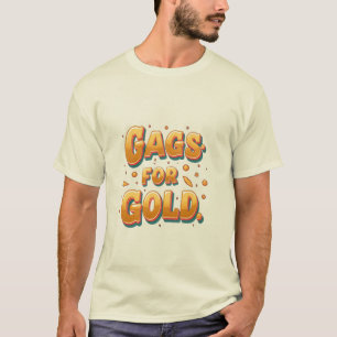 Sacs pour T-shirt or - Conception Hilarious pour C