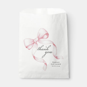 Sacs préférés pour Baby shower de la corbeille ros