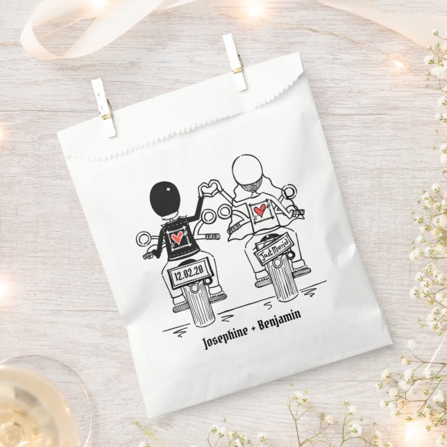 Sacs préférés pour mariage pour moto moto moto per (Coupé)