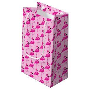 Sacs roses de cadeau de rose de motif de