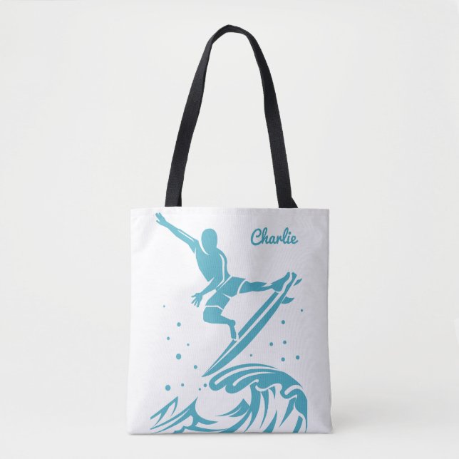 Sacs Surfer de nom personnalisé (Devant)