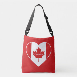 Sacs texte personnalisés Canada Love