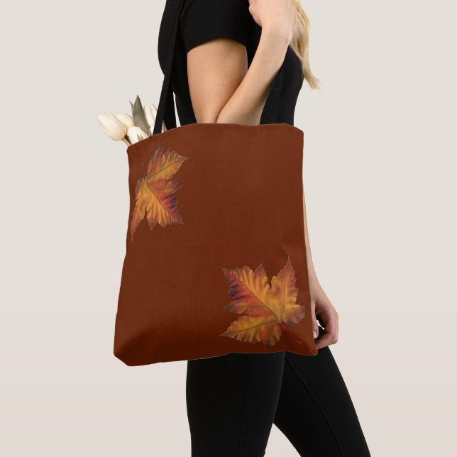 Sacs Tote Canada Sacs de Souvenirs Feuille d'Érabl (De près)