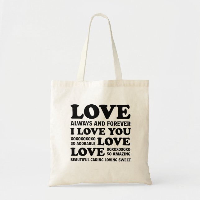 Sacs Tote d'amour (Devant)