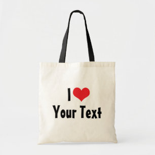 Sacs Tote personnalisés J'aime