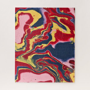 Sadie 1 Puzzle Abstrait Couleurs Folles