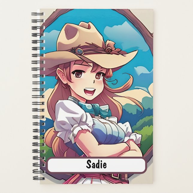 Sadie The Cowgirl, Avec Nametag Personnalisable (Devant)