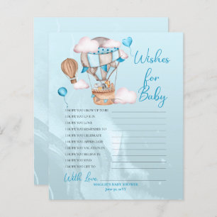 Safari Animaux Ballons Voeux pour le jeu bébé