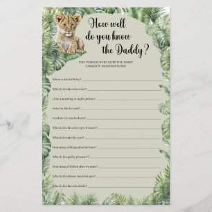 Safari Animaux Comment bien connaissez-vous le jeu