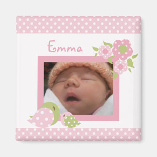 Safari Babiez Birdie Photo Magnet girl