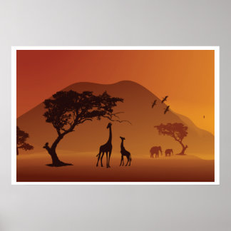 safari en afrique poster FROM 8.99