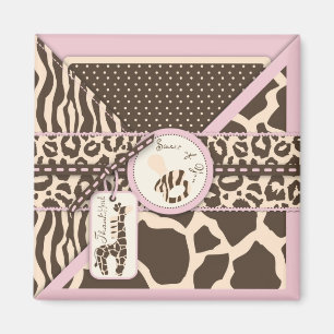 Safari Girl TY Magnet