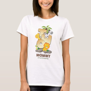 Safari personnalisé Tshirt d'anniversaire pour ma