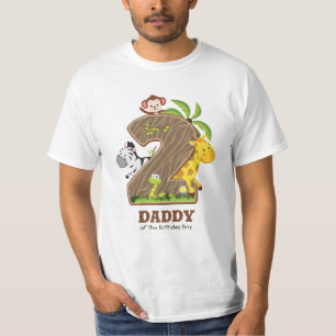 Safari personnalisé Tshirt d'anniversaire pour pap